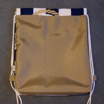 Backpack / waterproof bag - anchors / olive