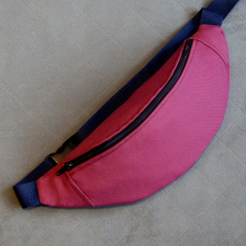 Hip sachet / fannypack - pink-purple bag
